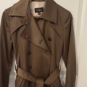 Cole Haan Women's Brown Trench Coat